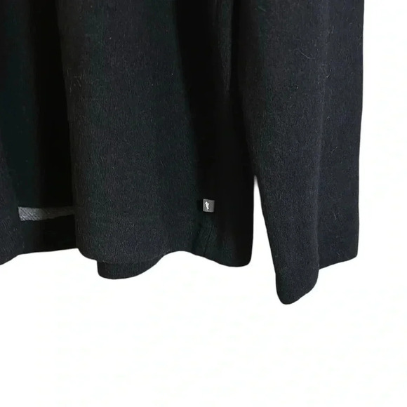 Toad&Co 1/3 Zip Black Wool Blend Pullover Sweater Size XXL - Picture 4 of 8